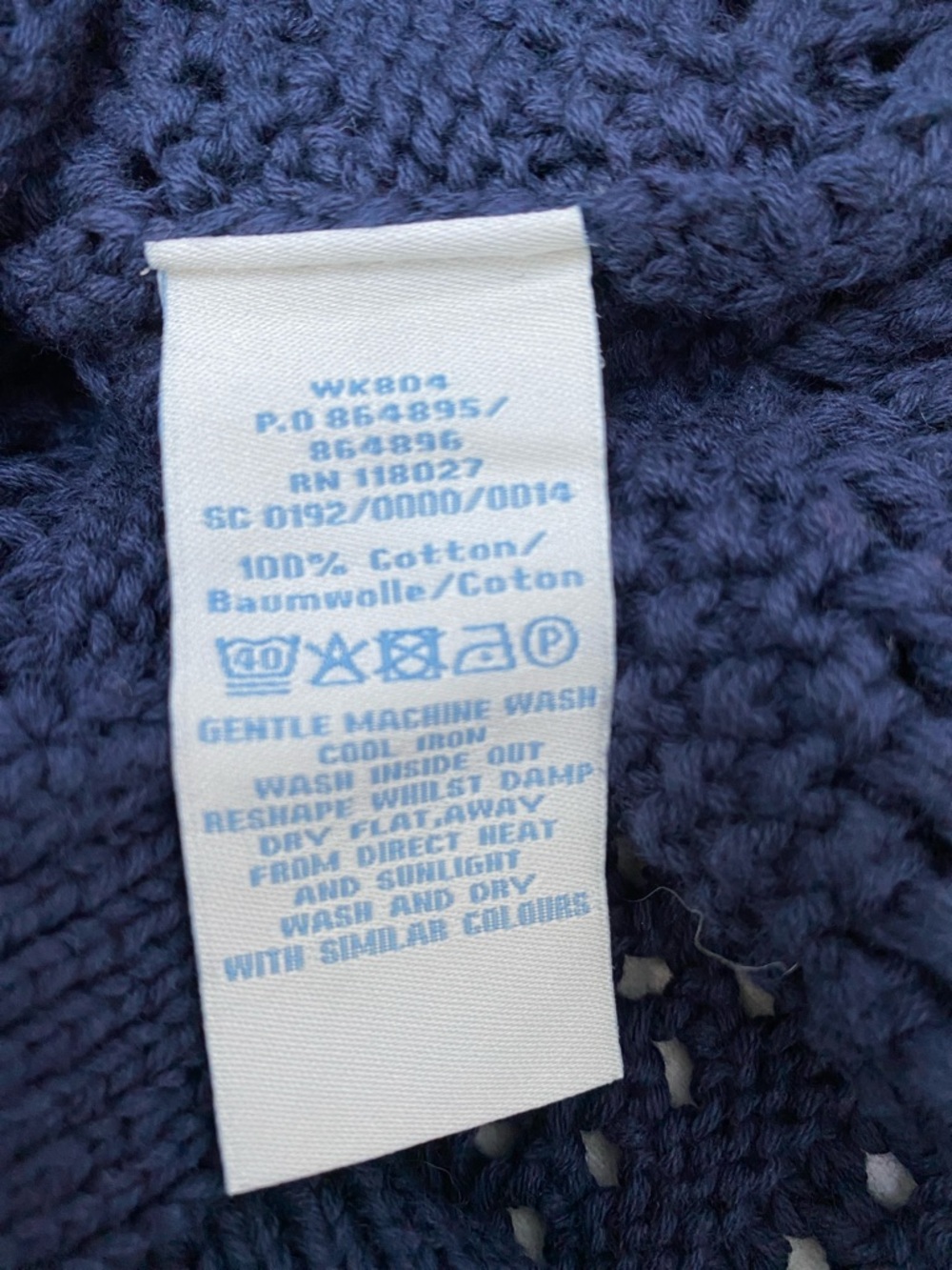 Boden Open Weave Cotton Cardigan - Picture 4 of 4